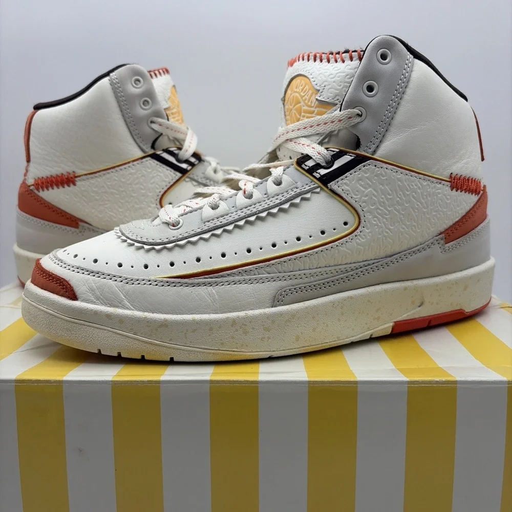 Size 7 - Maison Château Rouge x Air Jordan 2 United Youth  (DO5254-180)